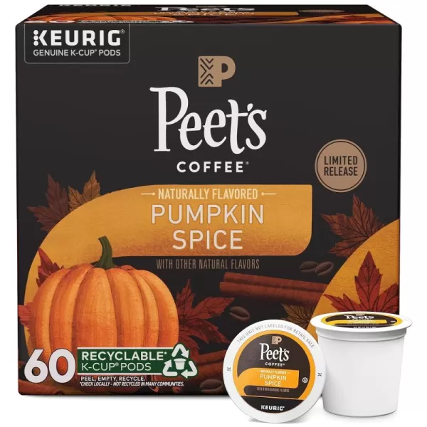 Peet's Coffee Flavored K-Cup Pods, Hazelnut Mocha  Single Serve Pods Compatible with Keurig Brewers