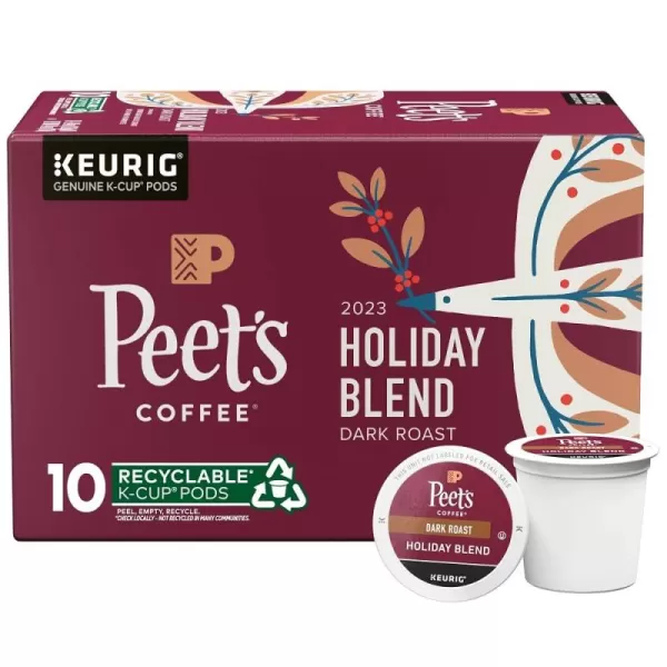Peet's Coffee Flavored K-Cup Pods, Hazelnut Mocha  Single Serve Pods Compatible with Keurig Brewers