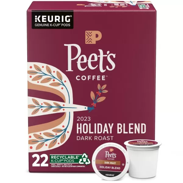 Peet's Coffee Flavored K-Cup Pods, Hazelnut Mocha  Single Serve Pods Compatible with Keurig Brewers