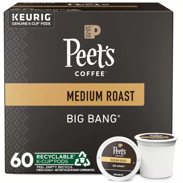 Peet's Coffee Flavored K-Cup Pods, Hazelnut Mocha  Single Serve Pods Compatible with Keurig Brewers