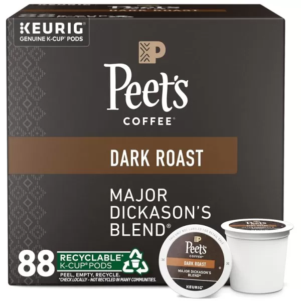 Peet's Coffee Flavored K-Cup Pods, Hazelnut Mocha  Single Serve Pods Compatible with Keurig Brewers