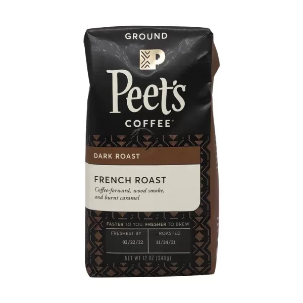 Peet's Coffee, Medium Roast Ground Coffee - Single Origin Brazil 18 Ounce Bag)