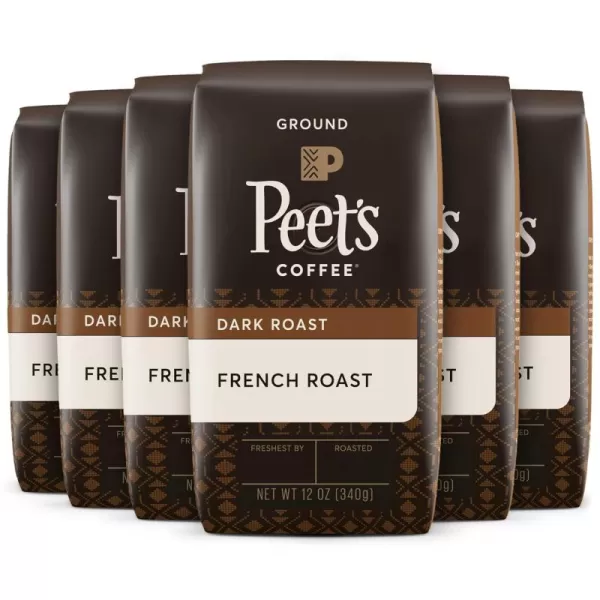 Peet's Coffee, Medium Roast Ground Coffee - Single Origin Brazil 18 Ounce Bag