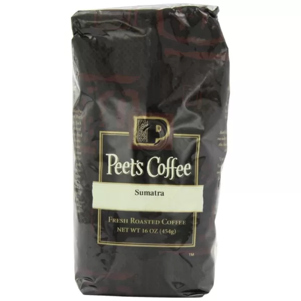 Peet's Coffee, Medium Roast Ground Coffee - Single Origin Brazil 18 Ounce Bag