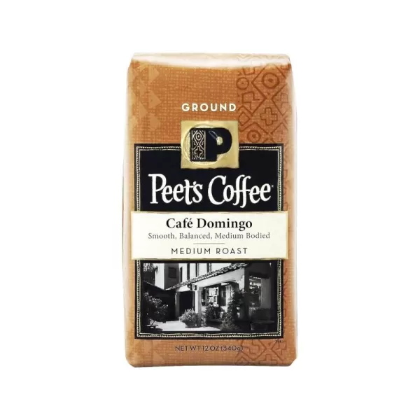Peet's Coffee, Medium Roast Ground Coffee - Single Origin Brazil 18 Ounce Bag)
