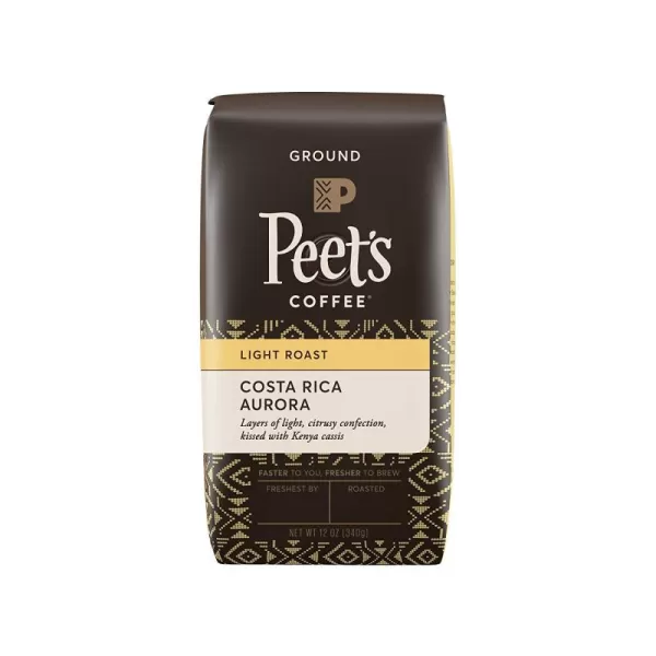 Peet's Coffee, Medium Roast Ground Coffee - Single Origin Brazil 18 Ounce Bag