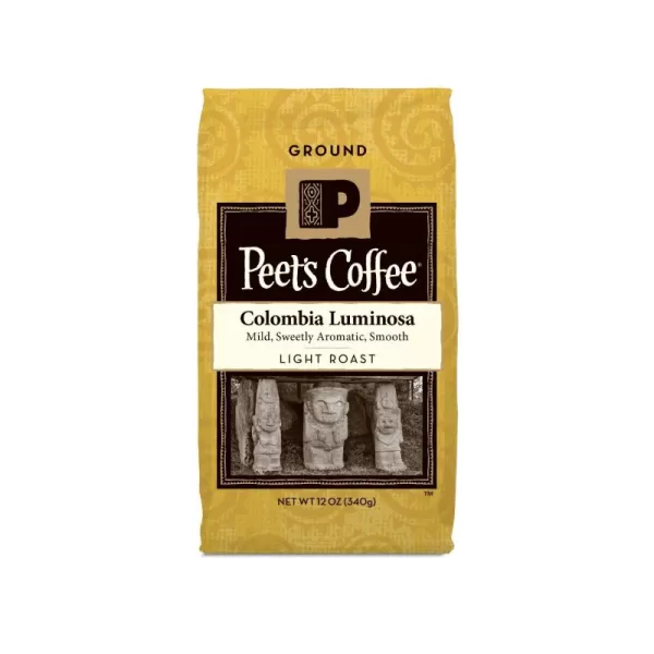 Peet's Coffee, Medium Roast Ground Coffee - Single Origin Brazil 18 Ounce Bag