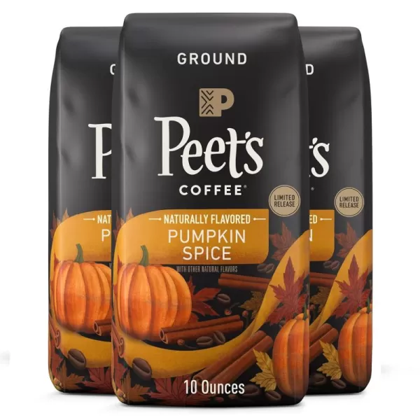 Peet's Coffee, Medium Roast Ground Coffee - Single Origin Brazil 18 Ounce Bag