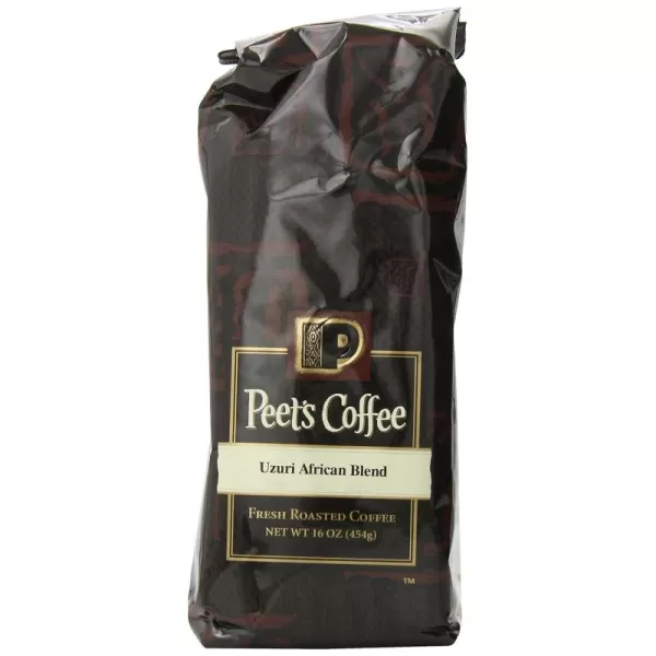 Peet's Coffee, Medium Roast Ground Coffee - Single Origin Brazil 18 Ounce Bag