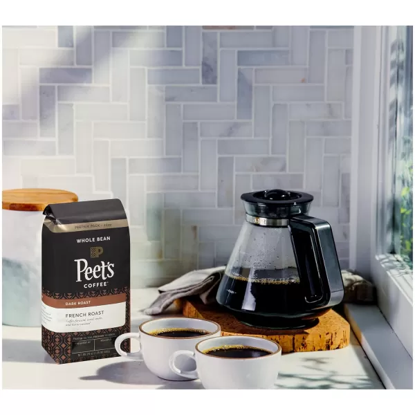 Peet's Coffee, Dark Roast Whole Bean Coffee - Major Dickason's Blend 18 Ounce Bag)