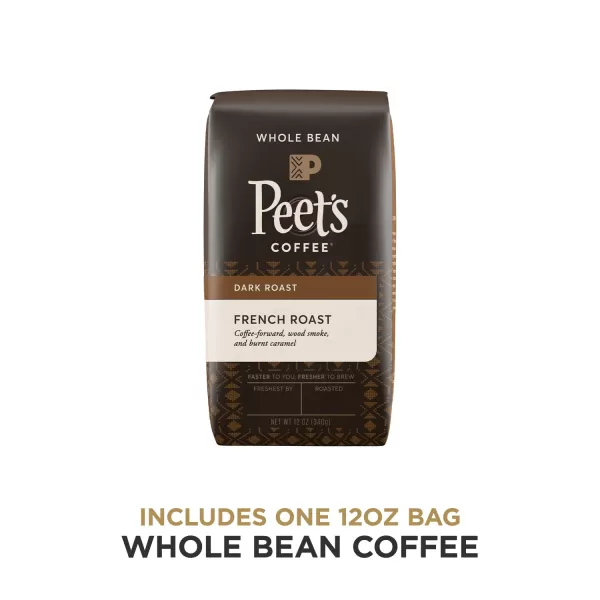 Peet's Coffee, Dark Roast Whole Bean Coffee - Major Dickason's Blend 18 Ounce Bag
