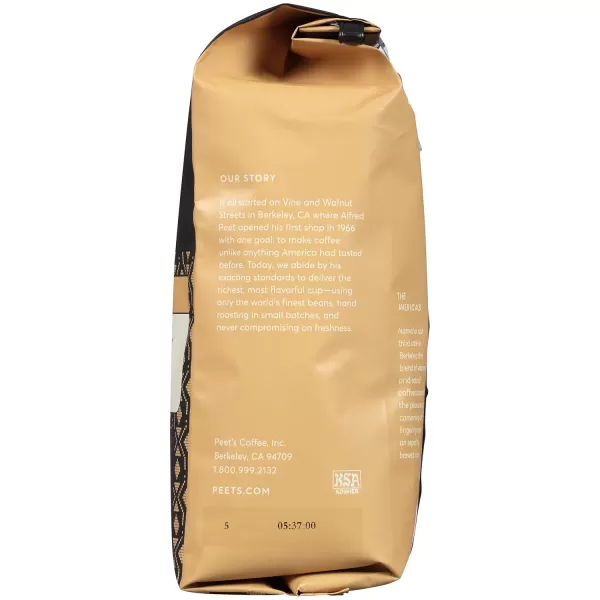 Peet's Coffee, Dark Roast Whole Bean Coffee - Major Dickason's Blend 18 Ounce Bag