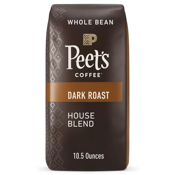 Peet's Coffee, Dark Roast Whole Bean Coffee - Major Dickason's Blend 18 Ounce Bag