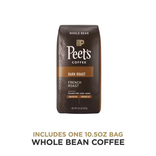 Peet's Coffee, Dark Roast Whole Bean Coffee - Major Dickason's Blend 18 Ounce Bag
