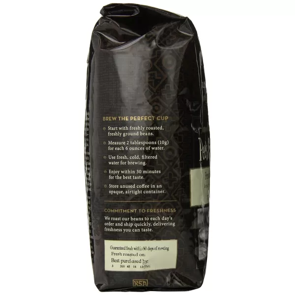 Peet's Coffee, Dark Roast Whole Bean Coffee - Major Dickason's Blend 18 Ounce Bag