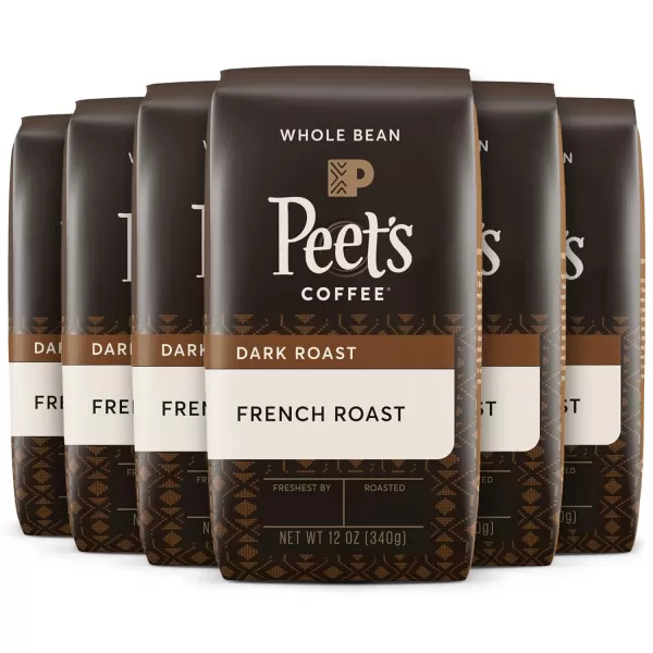 Peet's Coffee, Dark Roast Whole Bean Coffee - Major Dickason's Blend 18 Ounce Bag