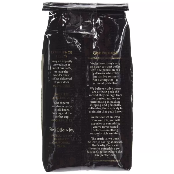 Peet's Coffee, Dark Roast Whole Bean Coffee - Major Dickason's Blend 18 Ounce Bag