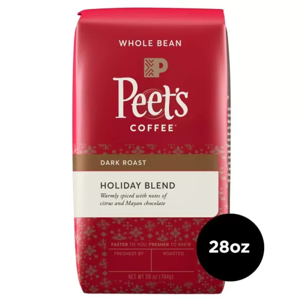 Peet's Coffee, Dark Roast Whole Bean Coffee - Major Dickason's Blend 18 Ounce Bag