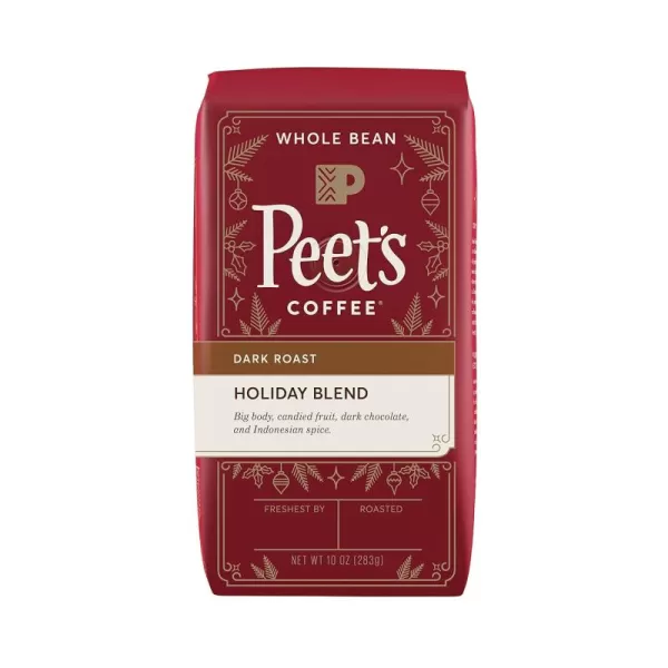 Peet's Coffee, Dark Roast Whole Bean Coffee - Major Dickason's Blend 18 Ounce Bag