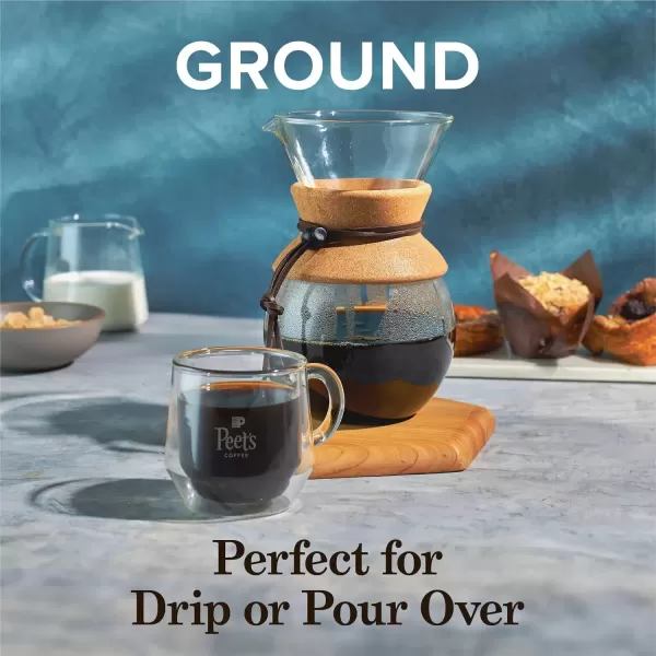imagePeets Coffee Hazelnut Mocha Light Roast Ground Coffee  30 Ounces 3 Bags of 10 OuncesSun Catcher
