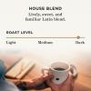 imagePeets Coffee  Dark Roast Keurig KCup Pods  Holiday Blend 60 Count 6 Boxes of 10 KCup PodsHouse Blend