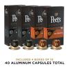 imagePeets Coffee Dark Roast Espresso Capsules Variety Pack Compatible with Nespresso Original Machine  Intensity 811 80 Count 8 Boxes of 10 Espresso CapsulesDark Roast Variety Pack