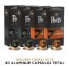 imagePeets Coffee Dark Roast Espresso Capsules Variety Pack Compatible with Nespresso Original Machine  Intensity 811 80 Count 8 Boxes of 10 Espresso CapsulesMedium and Dark Roast Variety Pack