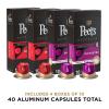 imagePeets Coffee Dark Roast Espresso Capsules Variety Pack Compatible with Nespresso Original Machine  Intensity 811 80 Count 8 Boxes of 10 Espresso CapsulesMedium Roast Variety Pack