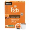 imagePeets Coffee Flavored Light Roast Keurig KCup Pods  Vanilla 60 Count 6 Boxes of 10 KCup PodsPumpkin