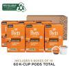 imagePeets Coffee Flavored Light Roast Keurig KCup Pods  Vanilla 60 Count 6 Boxes of 10 KCup PodsPumpkin