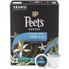imagePeets Coffee Flavored Light Roast Keurig KCup Pods  Vanilla 60 Count 6 Boxes of 10 KCup PodsVanilla