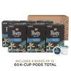 imagePeets Coffee Flavored Light Roast Keurig KCup Pods  Vanilla 60 Count 6 Boxes of 10 KCup PodsVanilla