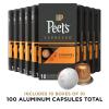 imagePeets Coffee Medium Roast Espresso Capsules Compatible with Nespresso Original Machine  Caramel 50 Count 5 Boxes of 10 Espresso CapsulesCaramel