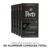imagePeets Coffee Medium Roast Espresso Capsules Compatible with Nespresso Original Machine  Caramel 50 Count 5 Boxes of 10 Espresso CapsulesNerissimo Intensity 11