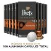 imagePeets Coffee Medium Roast Espresso Capsules Compatible with Nespresso Original Machine  Caramel 50 Count 5 Boxes of 10 Espresso CapsulesRistretto Intensity 10