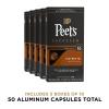 imagePeets Coffee Medium Roast Espresso Capsules Compatible with Nespresso Original Machine  Caramel 50 Count 5 Boxes of 10 Espresso CapsulesRistretto Intensity 10