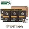 imagePeets Coffee Medium Roast Keurig KCup Pods  Off The Grid 60 Count 6 Boxes of 10 KCup PodsBig Bang
