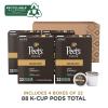 imagePeets Coffee Medium Roast Keurig KCup Pods  Off The Grid 60 Count 6 Boxes of 10 KCup PodsCafe Domingo