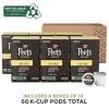 imagePeets Coffee Medium Roast Keurig KCup Pods  Off The Grid 60 Count 6 Boxes of 10 KCup PodsLuminosa Breakfast Blend
