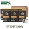 imagePeets Coffee Medium Roast Keurig KCup Pods  Off The Grid 60 Count 6 Boxes of 10 KCup PodsSingle Origin Brazil