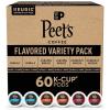 imagePeets Coffee Flavored Light Roast Keurig KCup Pods  Vanilla 60 Count 6 Boxes of 10 KCup PodsFlavored Coffee Variety Pack