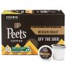 imagePeets Coffee Medium Roast KCup Coffee Pods for Keurig Coffee Machines  Off The Grid 10 Count 1 Box of 10 KCup Pods