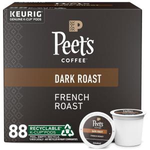 imagePeets Coffee  Dark Roast Keurig KCup Pods  Holiday Blend 60 Count 6 Boxes of 10 KCup PodsFrench Roast