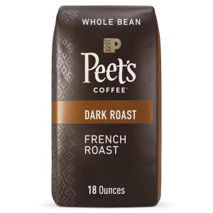 imagePeets Coffee Dark Roast Whole Bean Coffee  Espresso Forte 32 Ounce Pack of 1French Roast