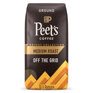 imagePeets Coffee Medium Roast Ground Coffee  Big Bang 18 Ounce BagOff The Grid