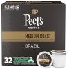 imagePeets Coffee Medium Roast Keurig KCup Pods  Big Bang 32 Count 1 Box of 32 KCup PodsSingle Origin Brazil