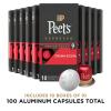 imagePeets Coffee Medium Roast Espresso Capsules Compatible with Nespresso Original Machine  Crema Scura Intensity 9 50 Count 5 Boxes of 10 Espresso CapsulesCrema Scura Intensity 9