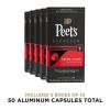 imagePeets Coffee Medium Roast Espresso Capsules Compatible with Nespresso Original Machine  Crema Scura Intensity 9 50 Count 5 Boxes of 10 Espresso CapsulesCrema Scura Intensity 9