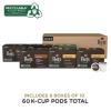 imagePeets Coffee Keurig KCup Pods Dark Roast Variety Pack  Major Dickasons Blend French Roast Organic Alma De La Tierra House Blend 40 Count 4 Boxes of 10 KCup PodsBestsellers Variety Pack