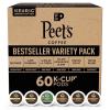 imagePeets Coffee Keurig KCup Pods Dark Roast Variety Pack  Major Dickasons Blend French Roast Organic Alma De La Tierra House Blend 40 Count 4 Boxes of 10 KCup PodsBestsellers Variety Pack